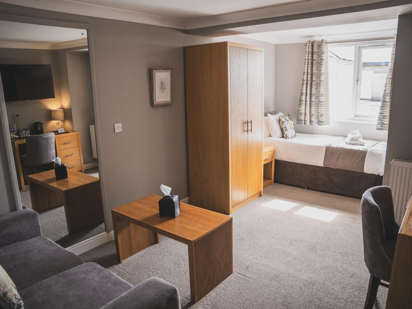 Crossways Hotell Wells Eksteriør bilde A room at the hotel